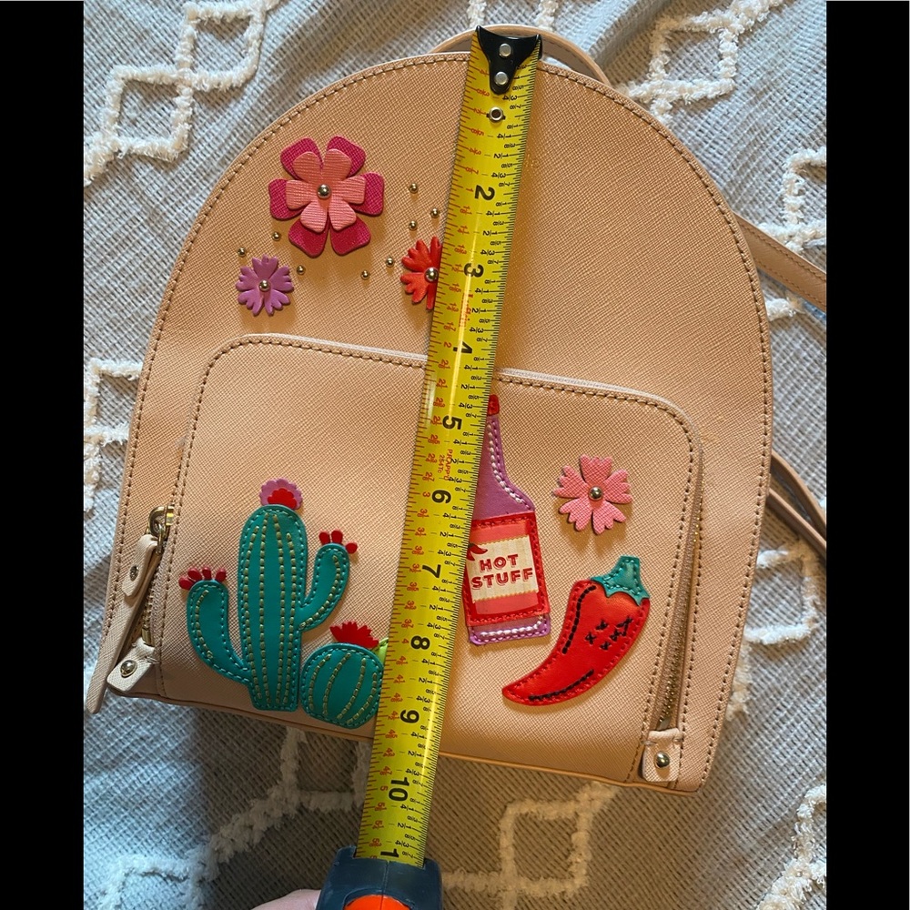 😍 KATE SPADE Cactus Chilli Flowers BACKPACK Summe Spring Backpack 😍😍 - Picture 6 of 6